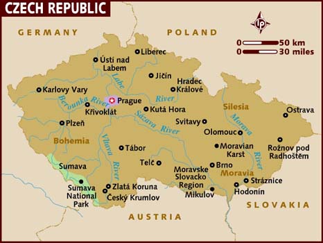 austria map